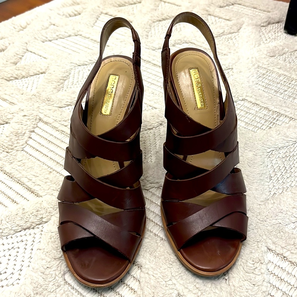 BCBG leather Sandals